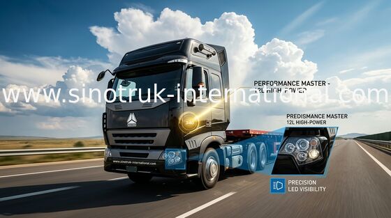 Тележка RHD 6X4 Euro2 380HP ZZ4257N3247N1B трактора SINOTRUK HOWO A7