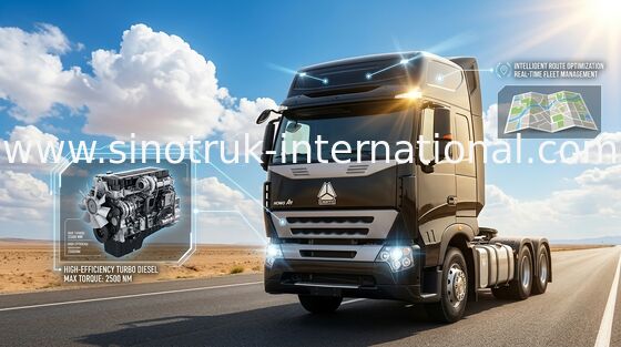тележка сброса LHD трактора 6X4 Euro2 380HP SINOTRUK HOWO A7 ZZ4257N3247N1B