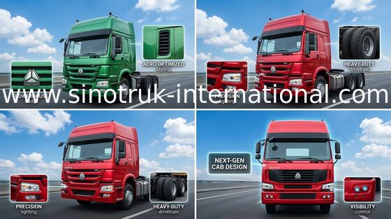 Тележка LHD 6X4 Euro2 371HP ZZ4257S3241V трактора SINOTRUK HOWO