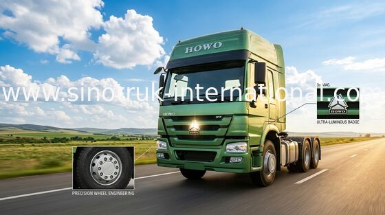 Тележка LHD 6X4 Euro2 420HP ZZ4257V3241W трактора SINOTRUK HOWO