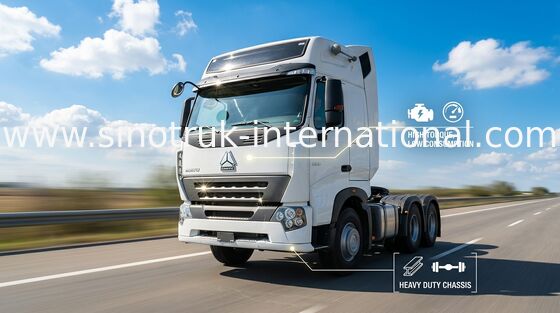 Головной трейлер LHD 6X4 Euro2 336HP тележки с 2 койкой ZZ4257N3247N1B