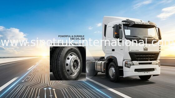 Тележка LHD 4X2 Euro2 336HP ZZ4187N3517N1B трактора SINOTRUK HOWO A7