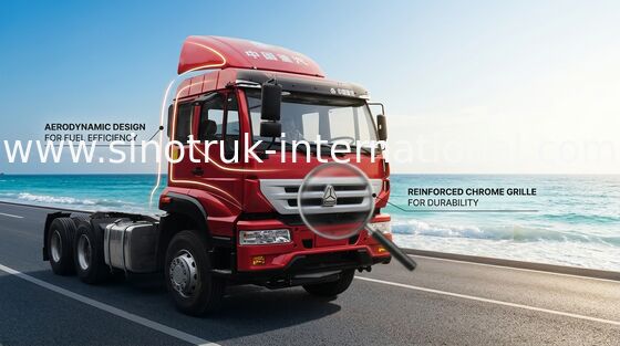 Принц Трактор Тележка 6X4 Euro2 336HP 25Tons ZZ4251N3241W SINOTRUK золотистый