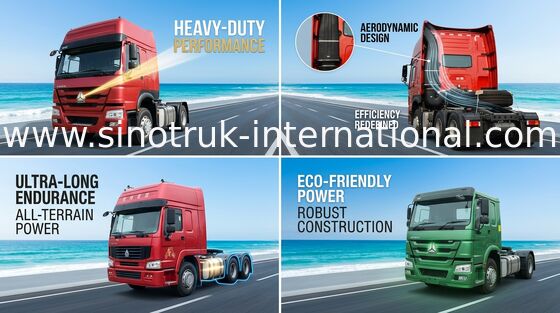 Большая тележка SINOTRUK HOWO RHD 4X2 Euro2 290HP трактора емкости нагрузки