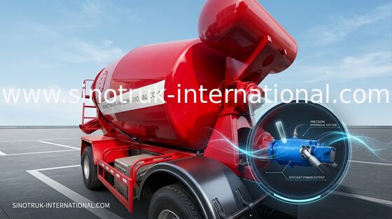 Тележка 371HP конкретного смесителя LHD 8X4 SINOTRUK HOWO