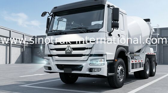 Тележка конкретного смесителя высокой эффективности 6CBM 290HP 6X4 LHD, тележка смеси цемента
