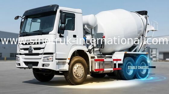 Тележка 10CBM 336HP 6X4 LHD ZZ5257GJBN3841W конкретного смесителя SINOTRUK HOWO