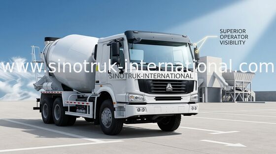 Тележка SINOTRUK HOWO 12CBM 336HP 6X4 LHD ZZ1257N4048W конкретного смесителя
