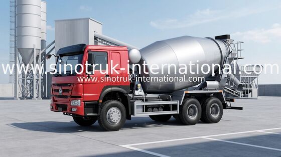 Тележка 10 CBM конкретного смесителя SINOTRUK HOWO для конкретного транспорта