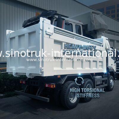 Новый грузовик Sinotruk 6 × 4 Nx 20CBM Белый с автоматической брезентой