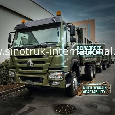SINOTRUK HOWO 400 л.с. Грин-Теппер Дэмп-Трак RHD 6×4 12 колес Высокая лошадиная мощность