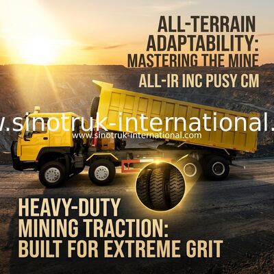 Sinotruk Howo Дэмпер Дэмп Трак 400hp 8 × 4 50-60Тон Lhd 12 колес Большой поднос