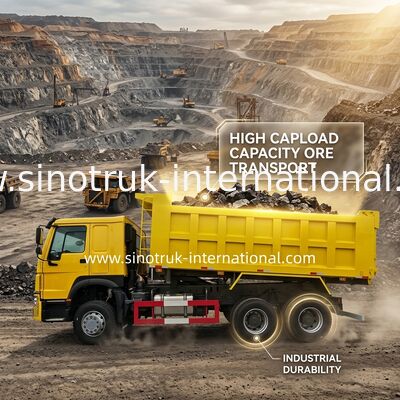 Самосвал LHD 6×4 400HP 20CBM Tipper SINOTRUK HOWO