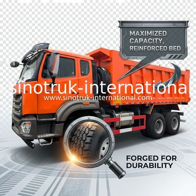 Sinotruk Hohan Дэмпер Дэмпер N7 6 × 4 10 колес 380hp Lhd или Rhd