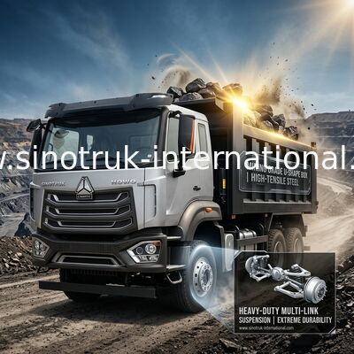 Серебр диаманта самосвала LHD 6X4 400HP Tipper кабины SINOTRUK HOWO N7