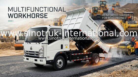 Sinotruk Howo 8 тонн самосвала светлой обязанности среднего поднимаясь 4×2 Rhd