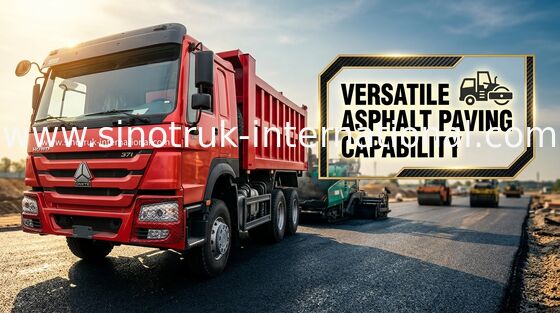 ZZ3257N3647A Красный самосвал 371 л.с. 6×4
