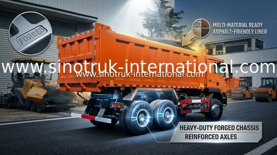 Заход солнца оранжевое ZZ3257N384GB1 Sinotruk 371HP TXcab самосвала HOWO