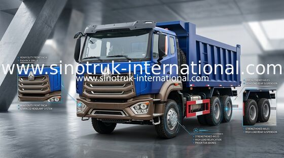 Самосвал Howo 6x4 Euro 2 371 л.с. для строительства