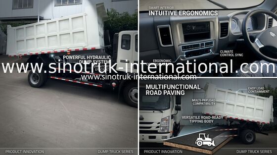 Средний поднимаясь самосвал Tipper, Dumper SINOTRUK 4x2 Howo