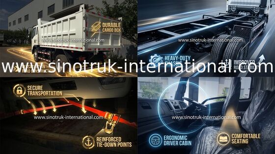 Тележка Tipper сброса евро III Sinotruk Howo 6x4 для горнодобывающей промышленности