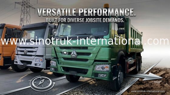 Тонны 16 до 18 CBM колес HOWO ZZ3257N3647A 30 тележки Tipper 6x4 SINOTRUK 10