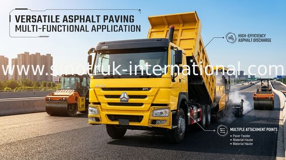Самосвал Lhd Yellow Sinotruk Howo 6x4 371 л.с. для тяжелого режима работы