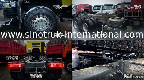 Самосвал Tipper 336HP для конструкции SINOTRUK HOWO 6x4