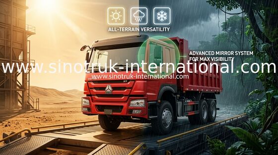 Самосвал 6x4 ZZ3257M4147W SINOTRUK HOWO 290HP LHD