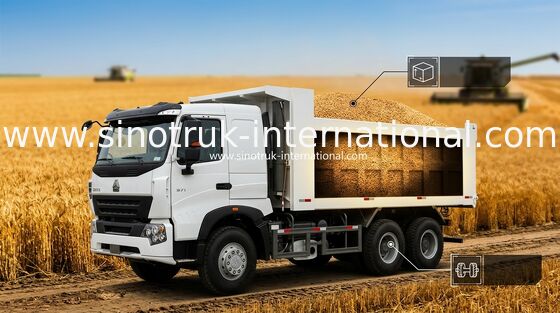 Тележка сброса A7 Tipper SINOTRUK HOWO коммерчески 30 до 40 тонн для конструкции