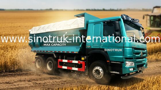 Тележка сброса колеса отхода 10 конструкции, тележка Tipper Howo евро 2 общественная работ