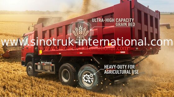 Тележка сброса LHD 6X4 SINOTRUK HOWO с МИНИЫМ WD615.47 игрока 30 до 40 двигатель тонны
