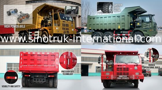 Тележка высокой эффективности LHD 6X4 SINOTRUK HOWO с стандартом излучения евро 2