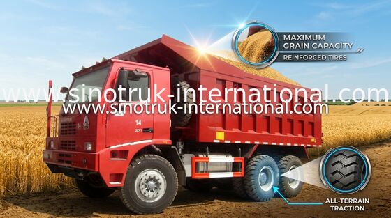 емкость 420HP ZZ5707V3840CJ тележки сброса тележки сброса Tipper 420HP/10 Уилеров