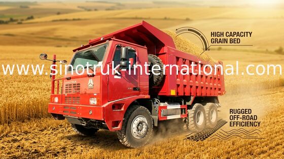 Высокие тележки сброса угольной шахты емкости нагрузки SINOTRUK 70 тонн с SGS