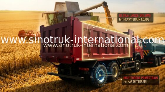 Тонна 10-25CBM ZZ3257N3647A тележки сброса 6X4 Tipper Sinotruk Howo LHD 371HP 25