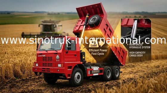 Тележка сброса 6X4 Tipper высокой эффективности HOWO SINOTRUK ZZ5707S3640AJ