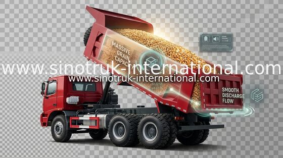 тележка сброса Tipper 371HP 70tons ZZ5707S3840AJ SINOTRUK HOWO, IFA