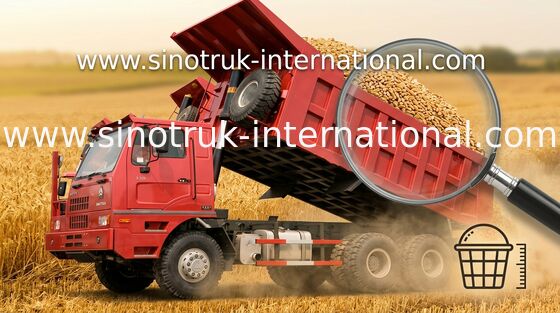 Тележка сброса 6×4 Tipper низкого расхода топлива тяжелая, 10 катит тележку сброса