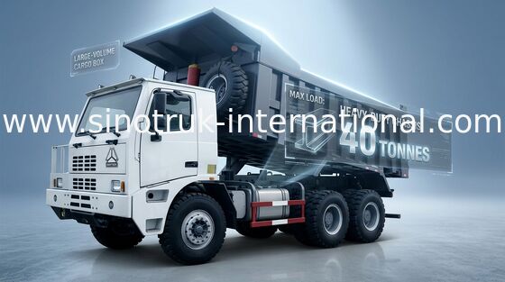 Тележка сброса Tipper HOWO SINOTRUK коммерчески с высокой емкостью нагрузки