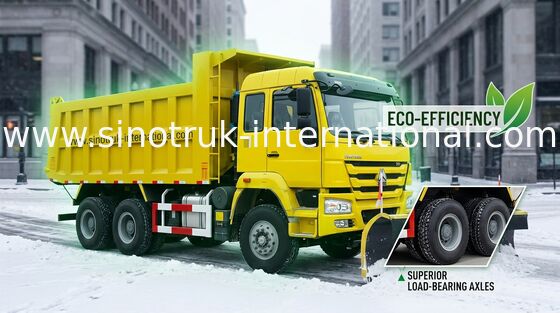 Принц 6X4 LHD 290HP 25-30tons ZZ3251M3241W тележки сброса SINOTRUK Tipper золотистый