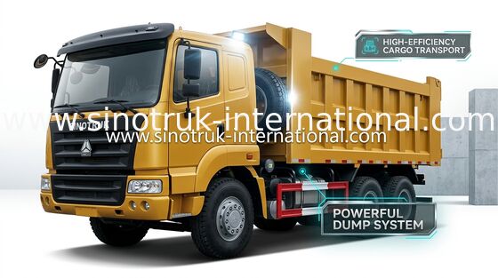 Тележка сброса SINOTRUK Tipper HOWO 25-40tons 371HP 6X4 RHD 10-25CBM ZZ3257N3647A