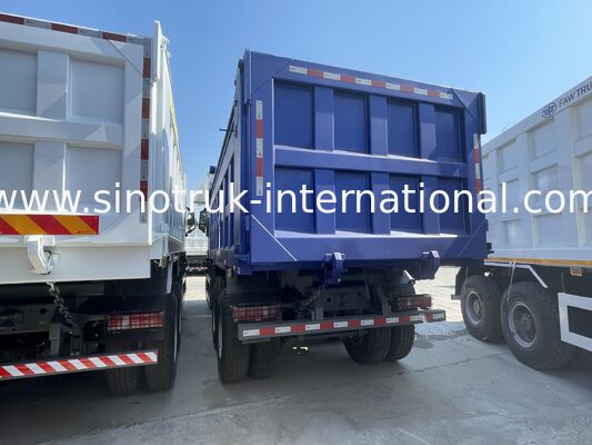SINOTRUK HOWO NX КАБИНА ДЕППЕР ДАМП ТРУК LHD 6X4 Сигнал предупреждения с брезентом