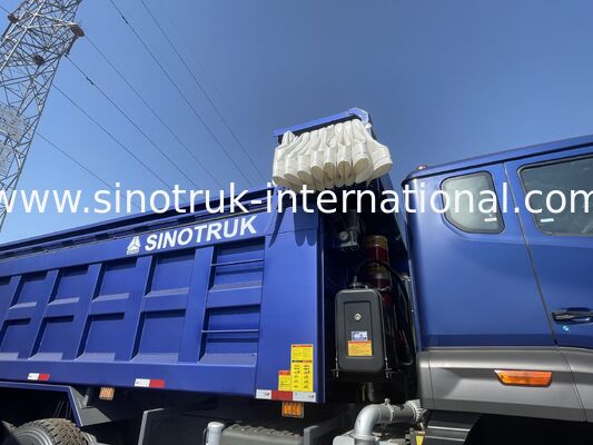 SINOTRUK HOWO NX КАБИНА ДЕППЕР ДАМП ТРУК LHD 6X4 Сигнал предупреждения с брезентом
