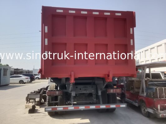 Sinotruk NX Tipper Dump Truck с двигателем 371 л.с., вместимостью 40-50 т и приводом 8 × 4 для тяжелого грузового транспорта Красный