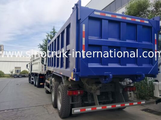 Дэмп-трактор HOWO-NX с двигателем SINOTRUK 371HP, электрической платформой и тяжелой мангановой стальной грузовой коробкой