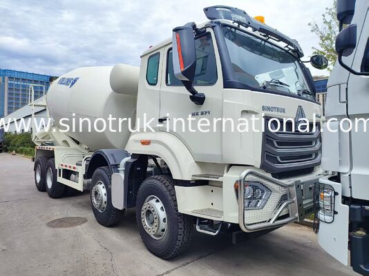 Тяжелый грузовик HOWO 8x4 16m3 Бетонный смеситель Грузовик 371HP Двигатель PMP Уменьшитель скорости для строительства