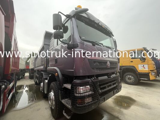 Тяжелый грузовик HOWO TX 8X4 400 л.с. Двойная 16Т задняя ось Двойная 9,5Т серый