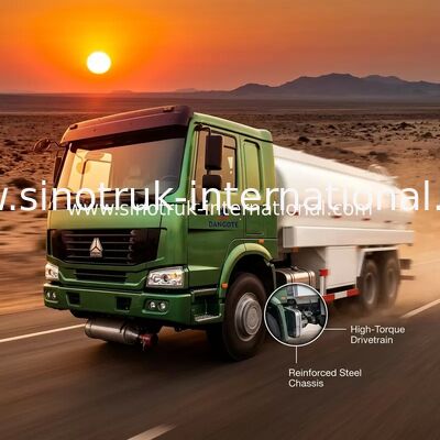 Топливозаправщик SINOTRUK HOWO 16-20 куб.м. 6x4 LHD 290 л.с. Euro2