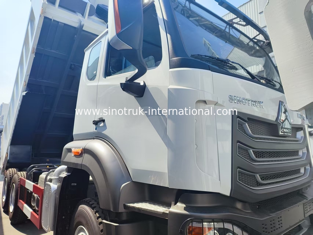 Самосвал HOWO NX 371 л.с. 6*4 20 м³ с центральным подъемом. Высокая производительность и эффективный кузов со средним подъемом.